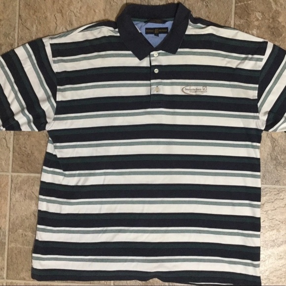 𝅺TOMMY HILFIGER Deutsce Bank Golf XXL Polo Shirt - Picture 1 of 6